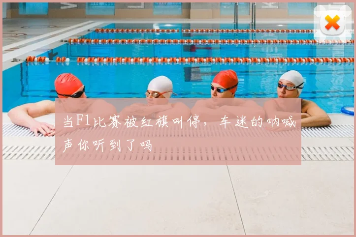 当F1比赛被红旗叫停，车迷的呐喊声你听到了吗